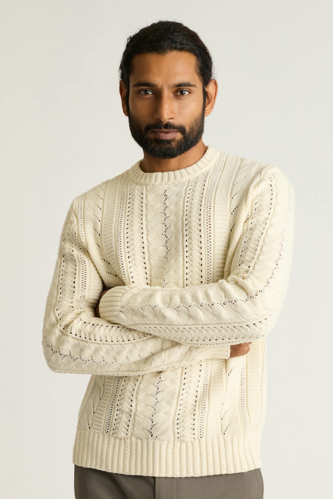 Merino Cable Sweater