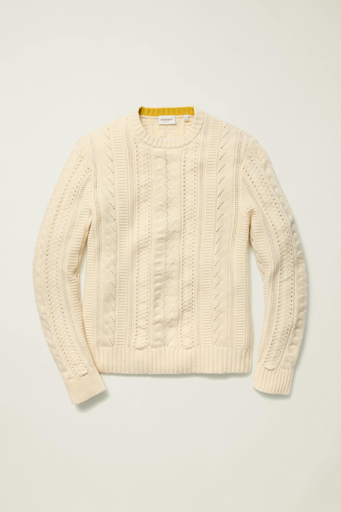 Merino Cable Sweater
