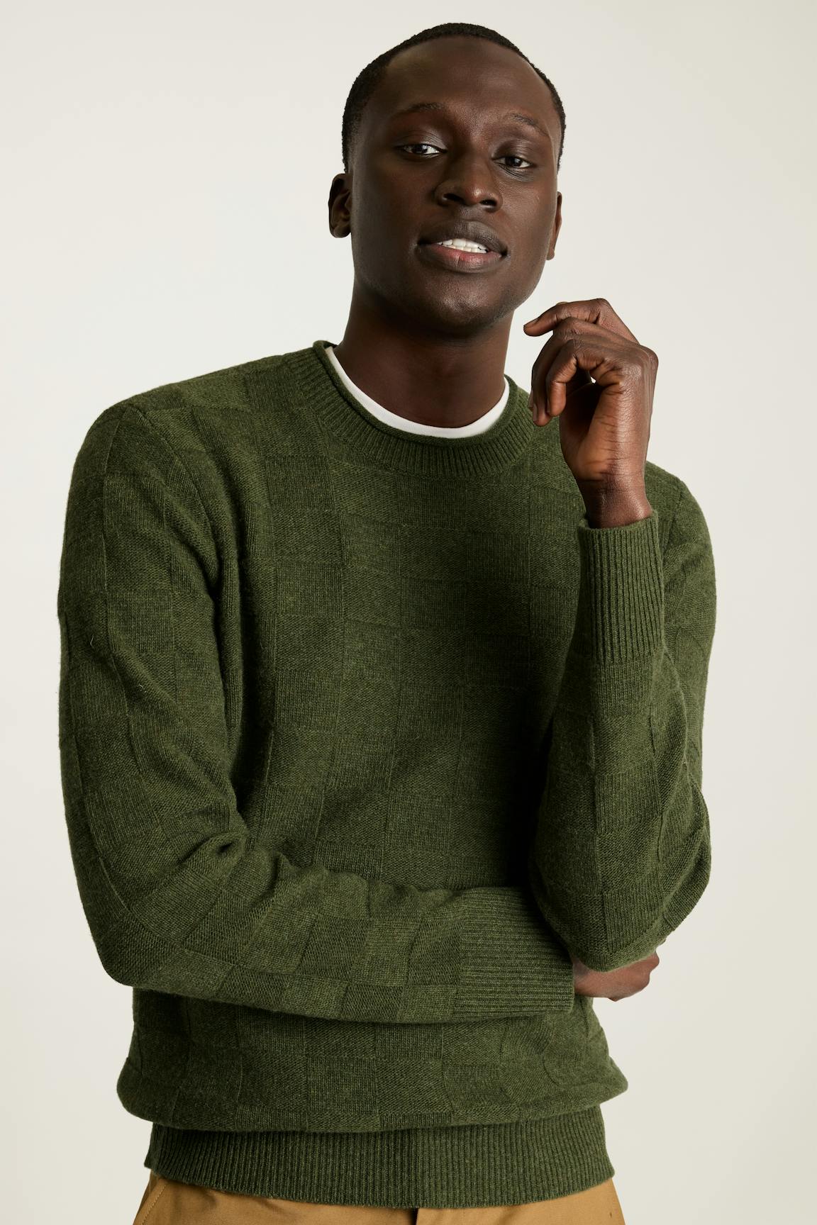 Merino Roll Neck Sweater