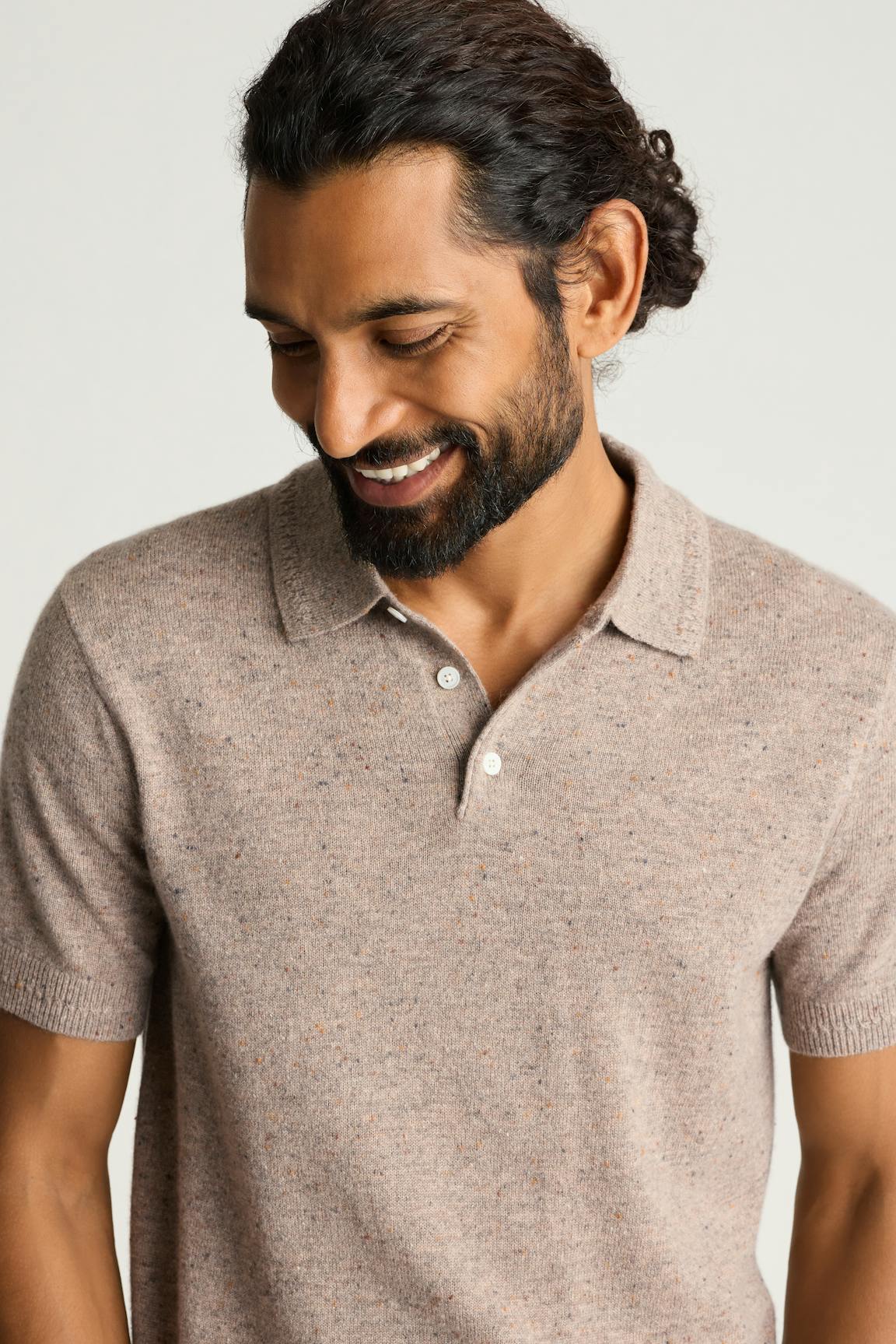 Cashmere Sweater Polo