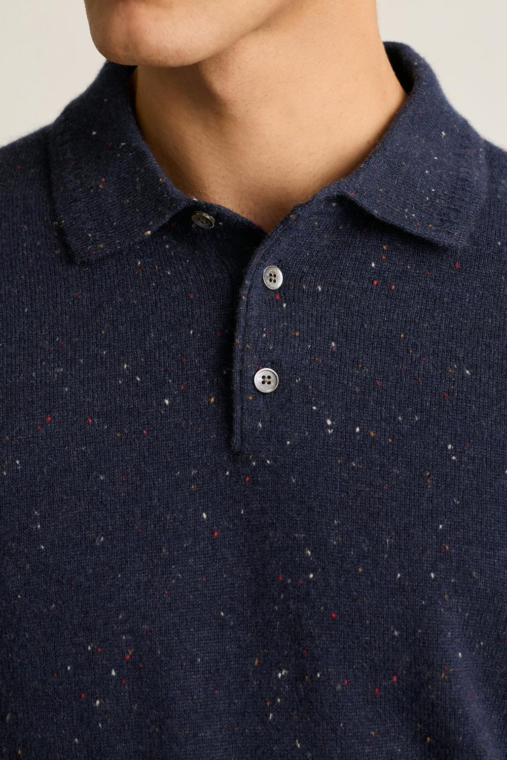 Cashmere Sweater Polo