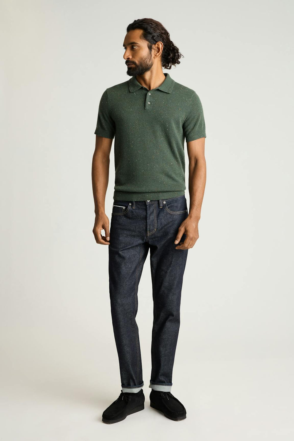 Cashmere Sweater Polo