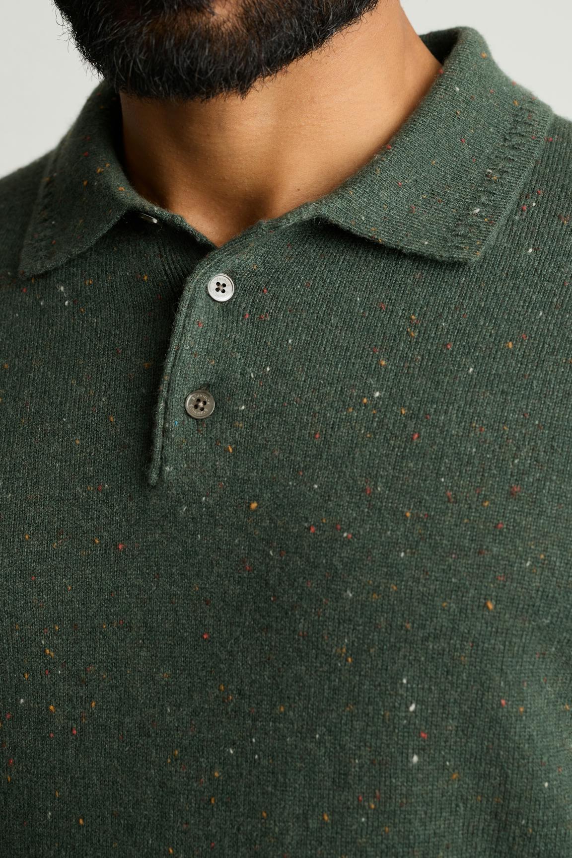 Cashmere Sweater Polo