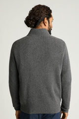 Italian Cashmere Mock Neck Sweater