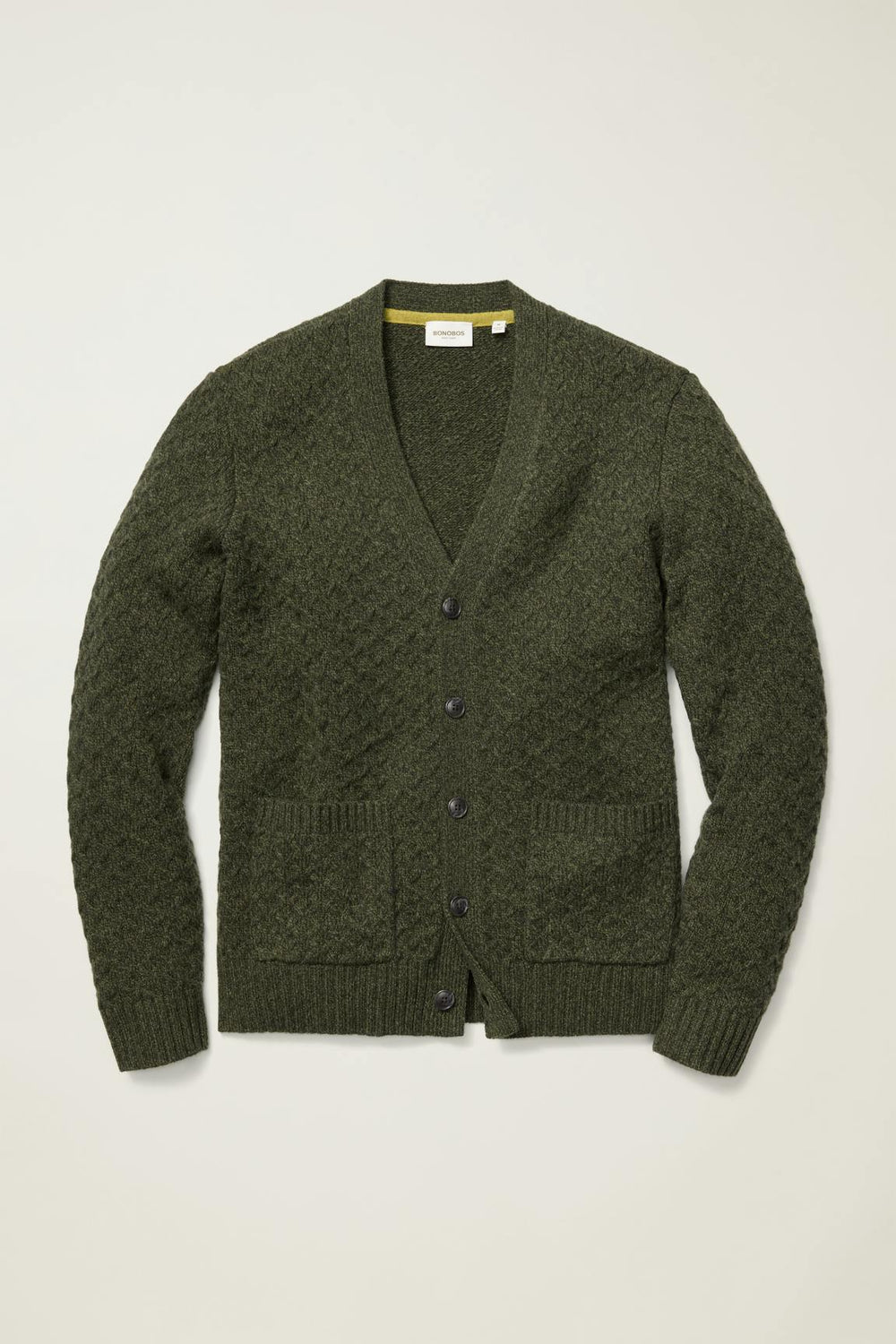 Merino Blend Cable Cardigan