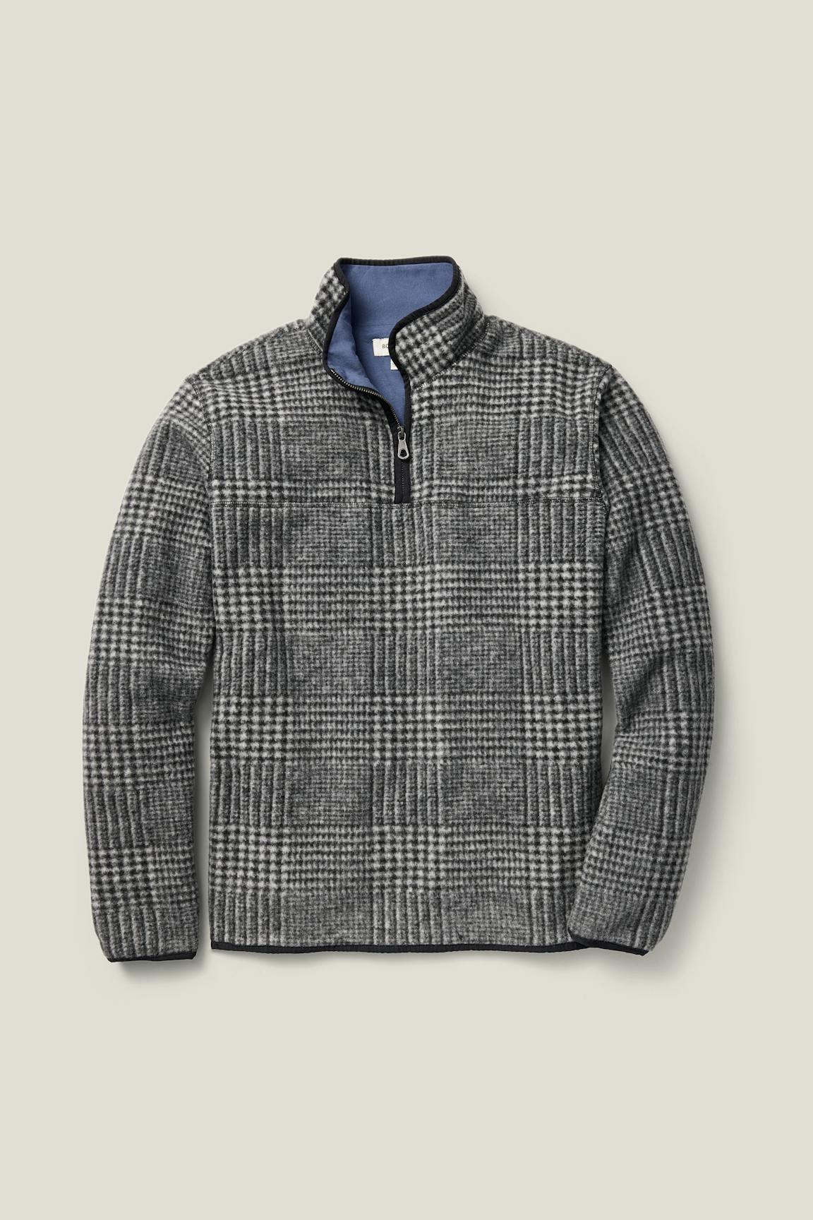 Italian Wool Fleece Quarter Zip