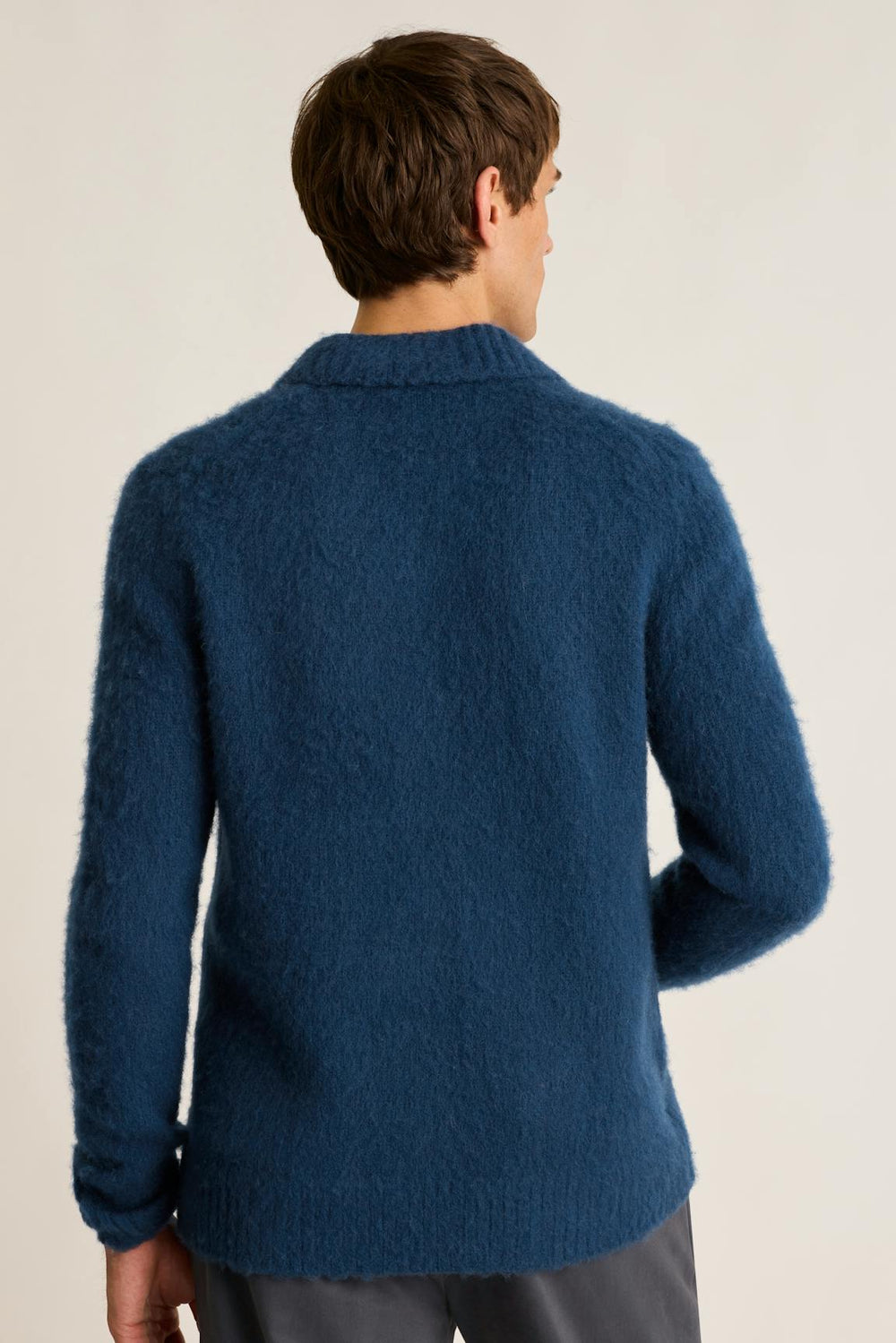 Brushed Wool Cardigan