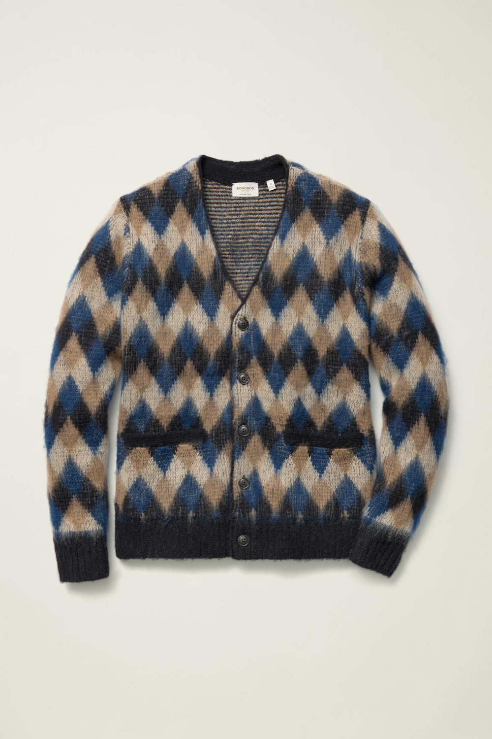 Italian Brushed Wool Cardigan