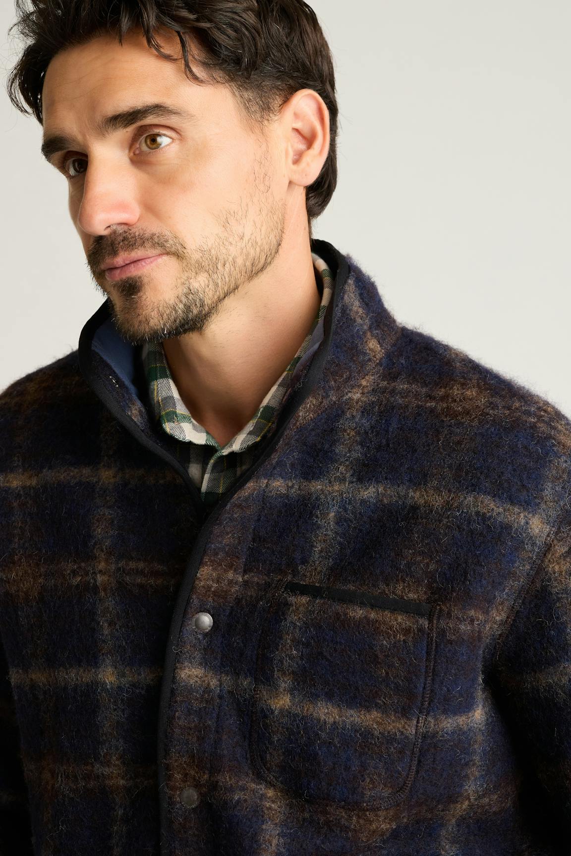 Italian Wool Fleece Jacket
