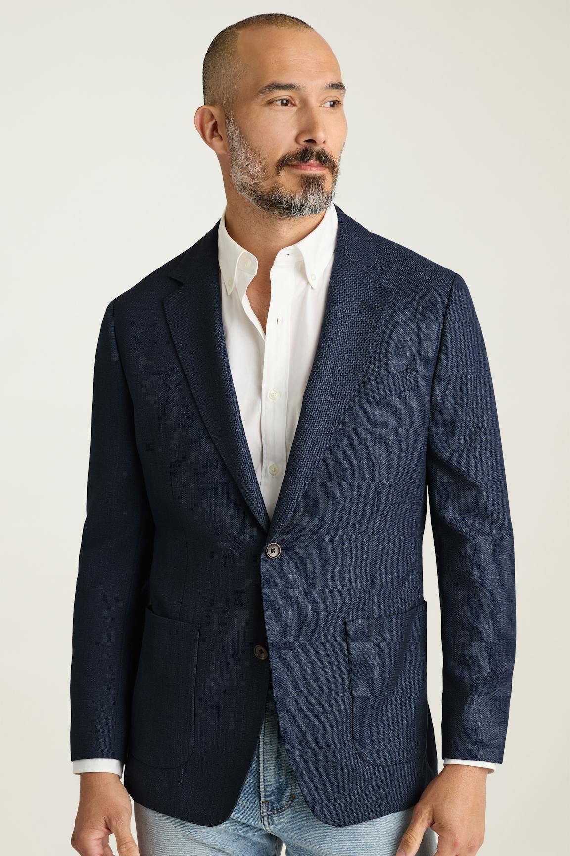Jetsetter Unconstructed Italian Wool Blazer