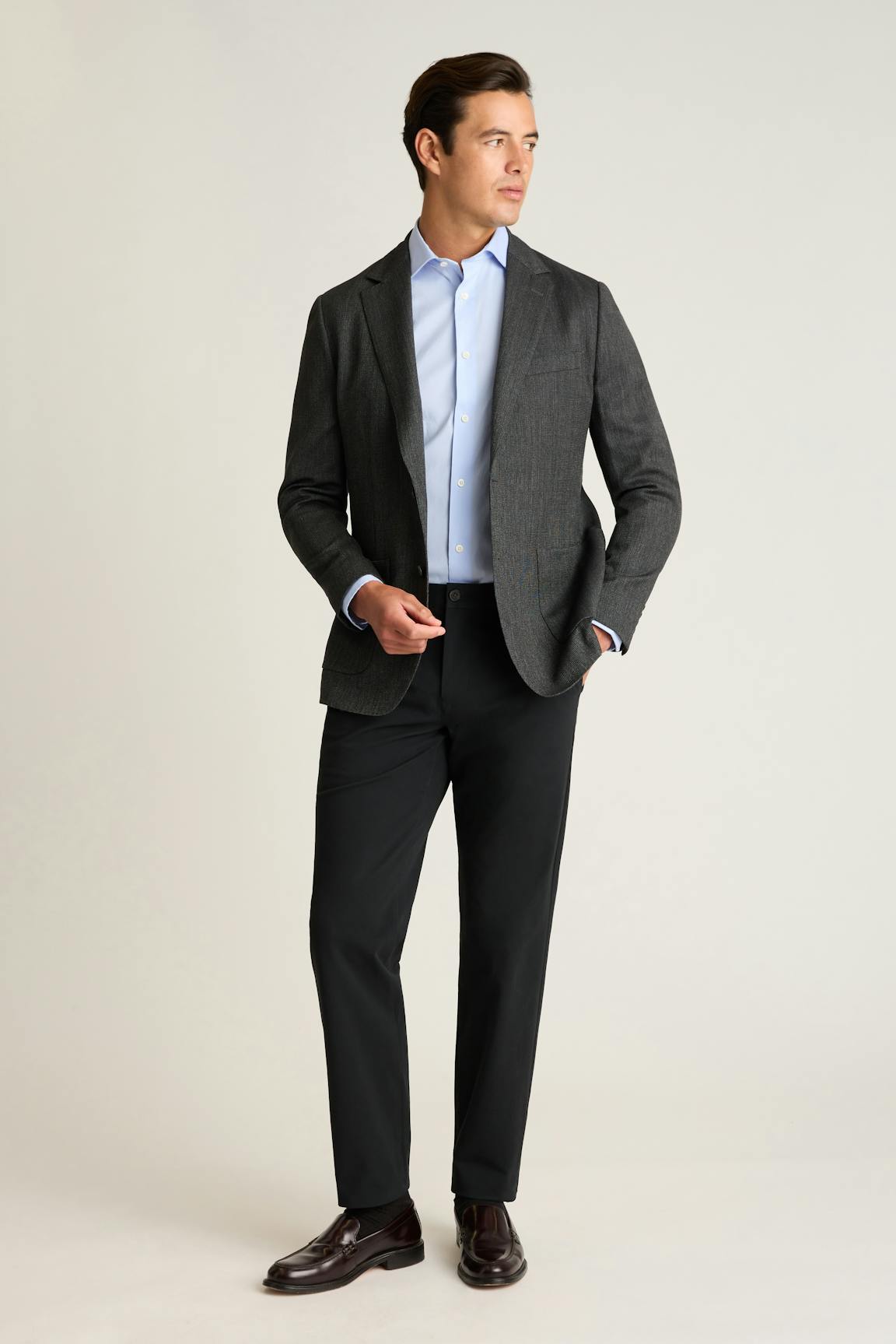 Jetsetter Unconstructed Italian Wool Blazer