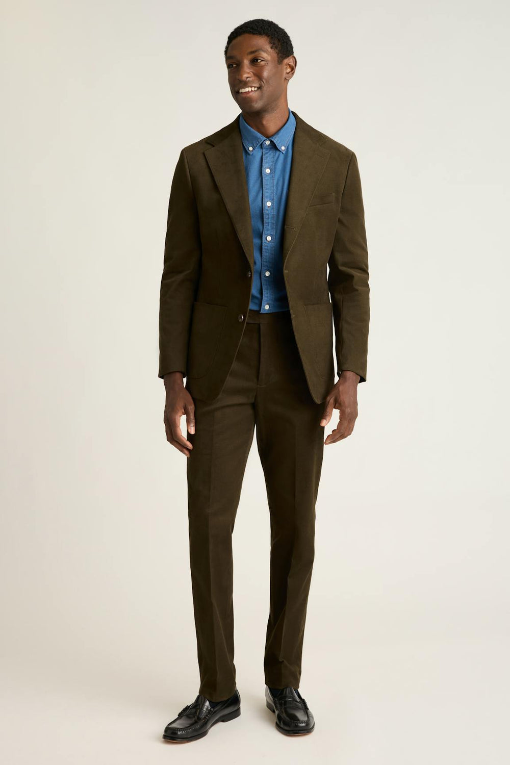 Jetsetter Italian Brushed Cotton Blazer