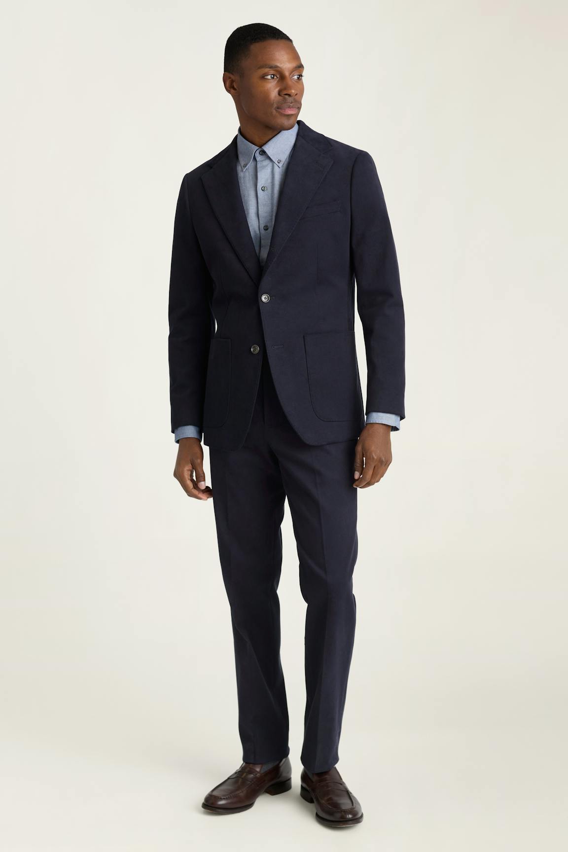 Jetsetter Italian Brushed Cotton Blazer