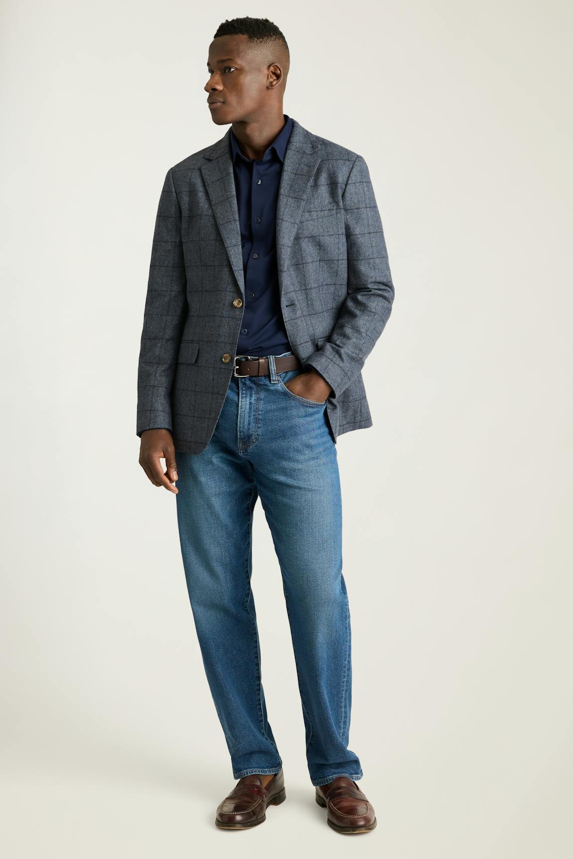 Jetsetter Unconstructed Italian Wool Blazer