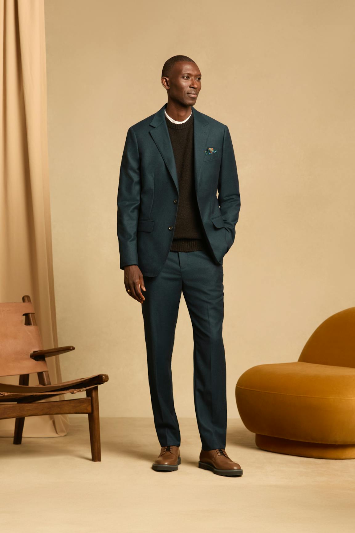 Jetsetter Italian Brushed Wool Blazer