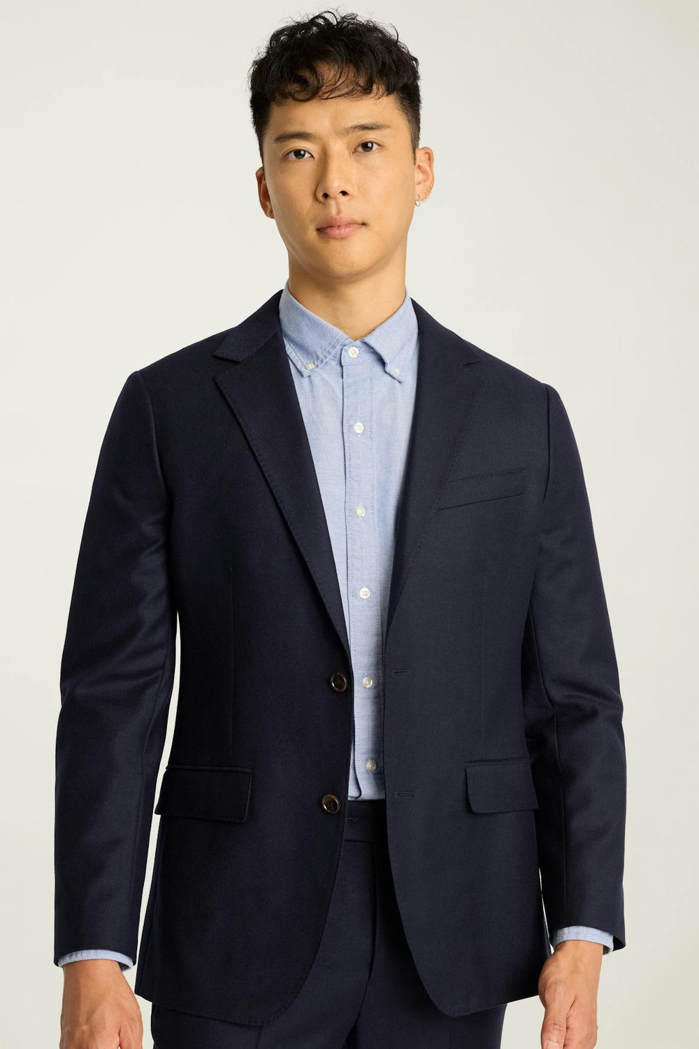 Jetsetter Italian Brushed Wool Blazer