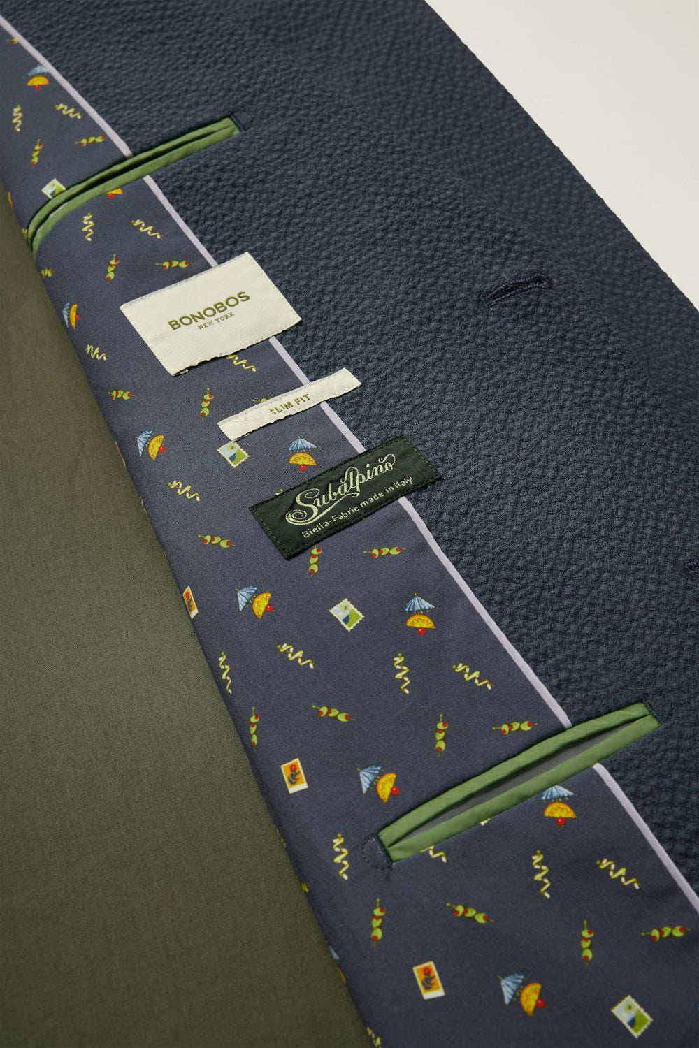 Jetsetter Italian Seersucker Blazer