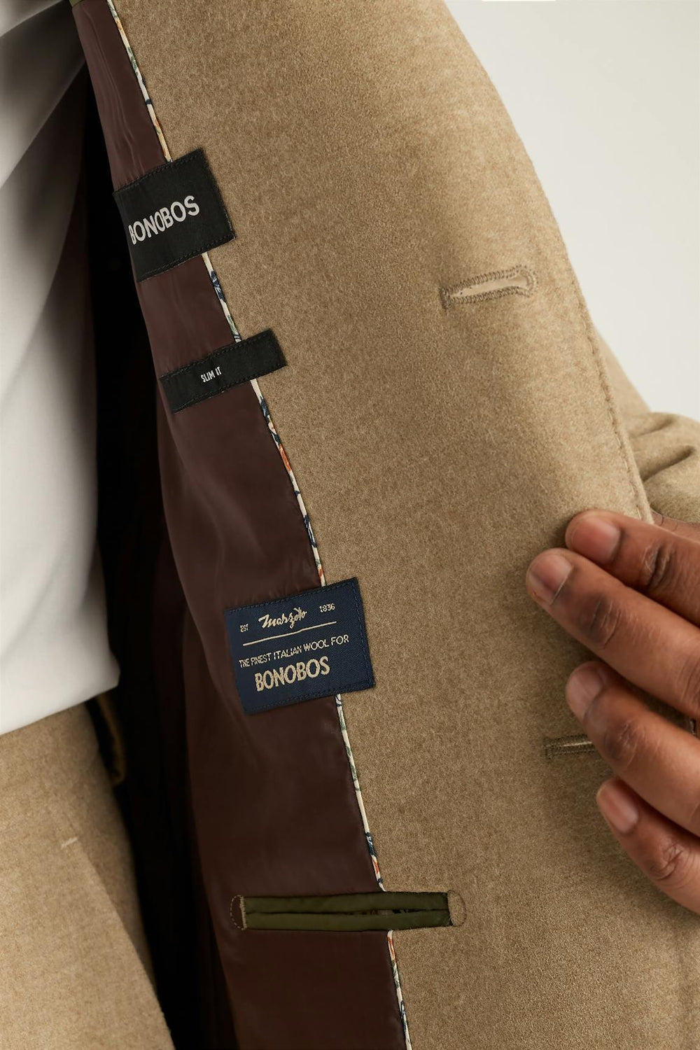 Jetsetter Italian Brushed Wool Blazer