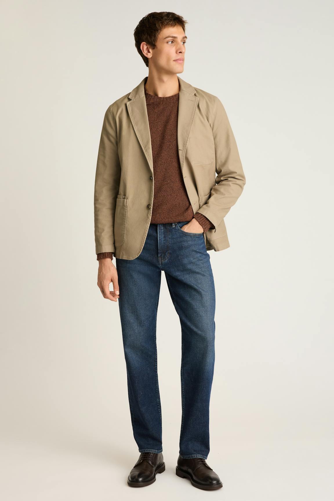 Jetsetter Washed Cotton Blazer