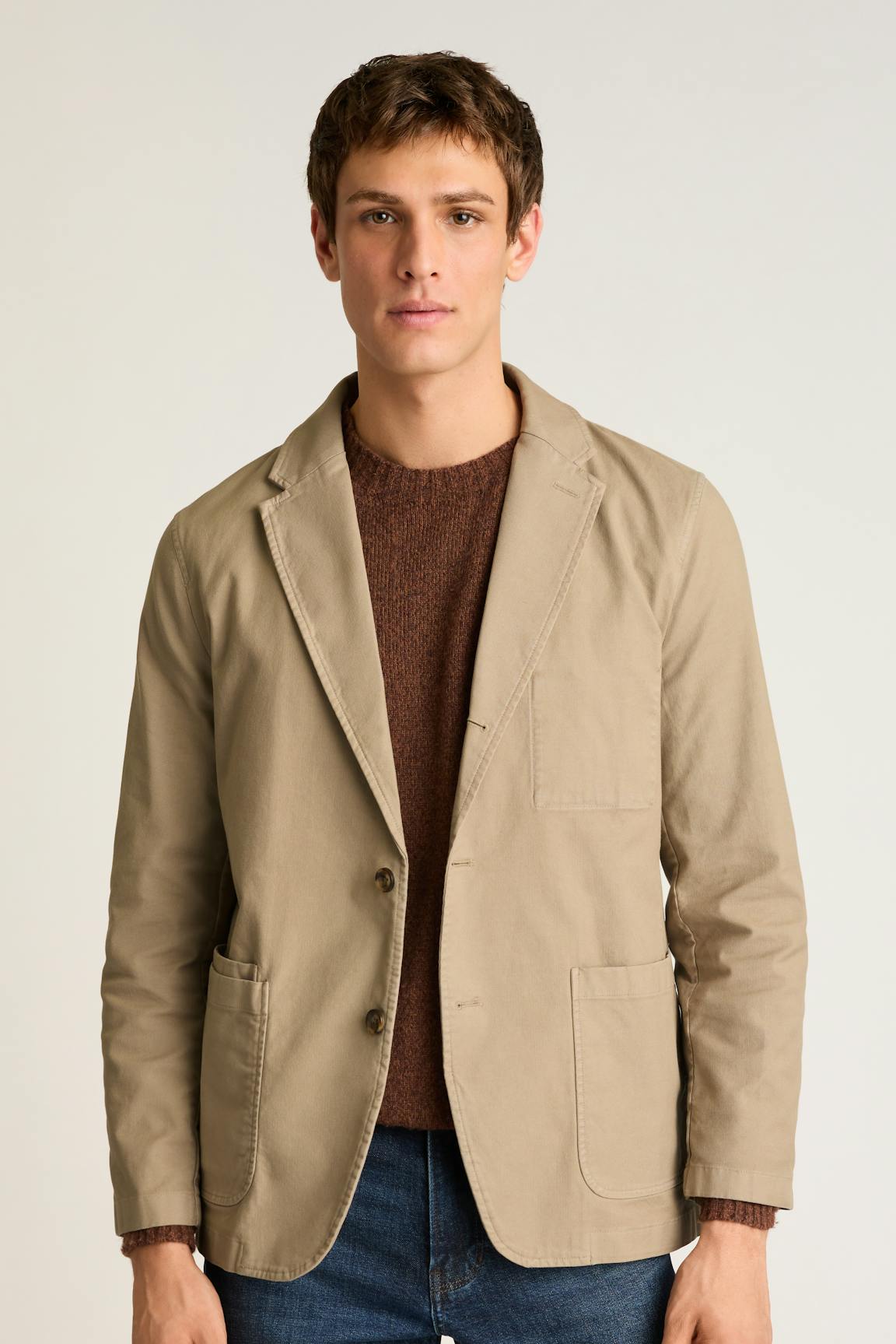 Jetsetter Washed Cotton Blazer