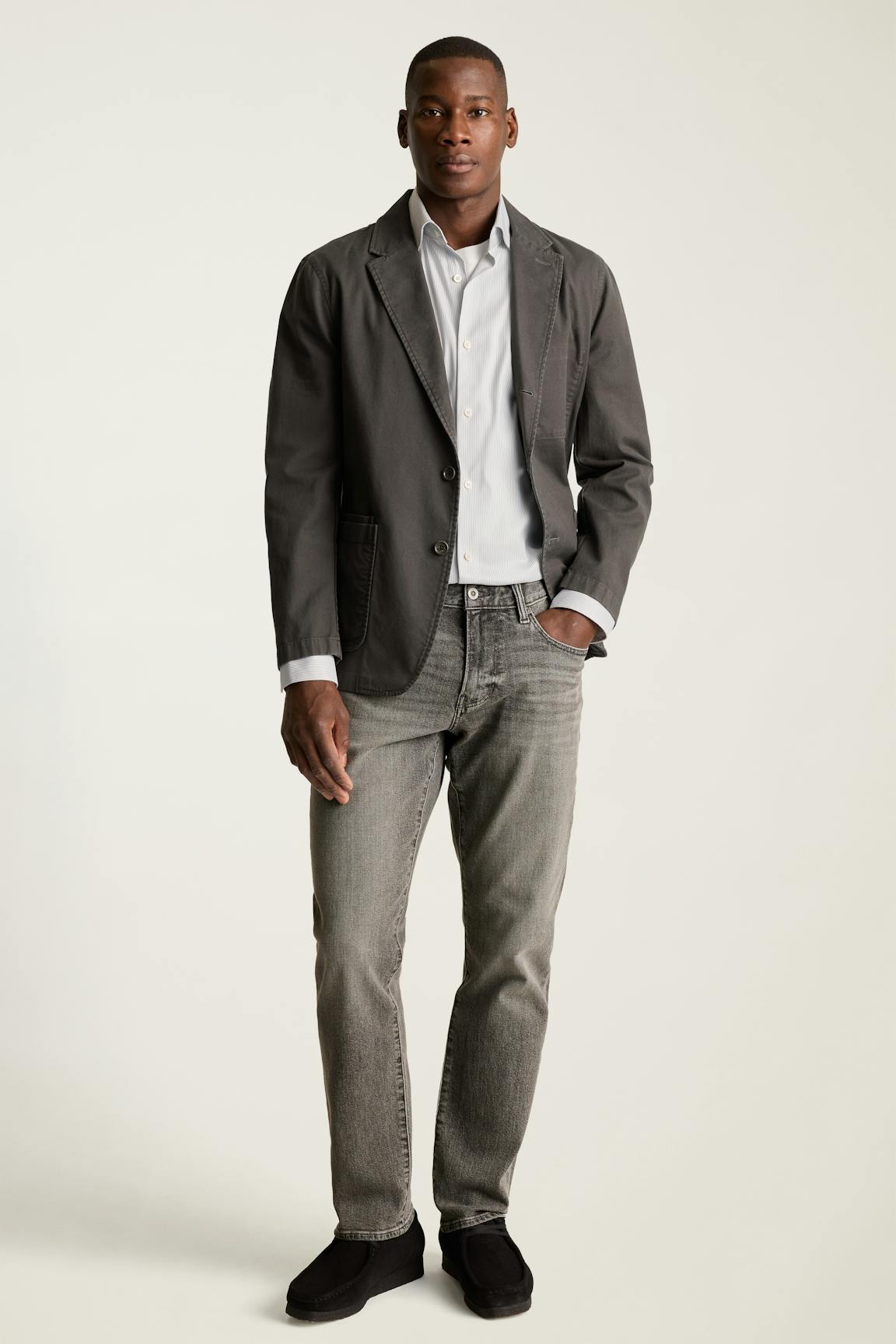 Jetsetter Washed Cotton Blazer