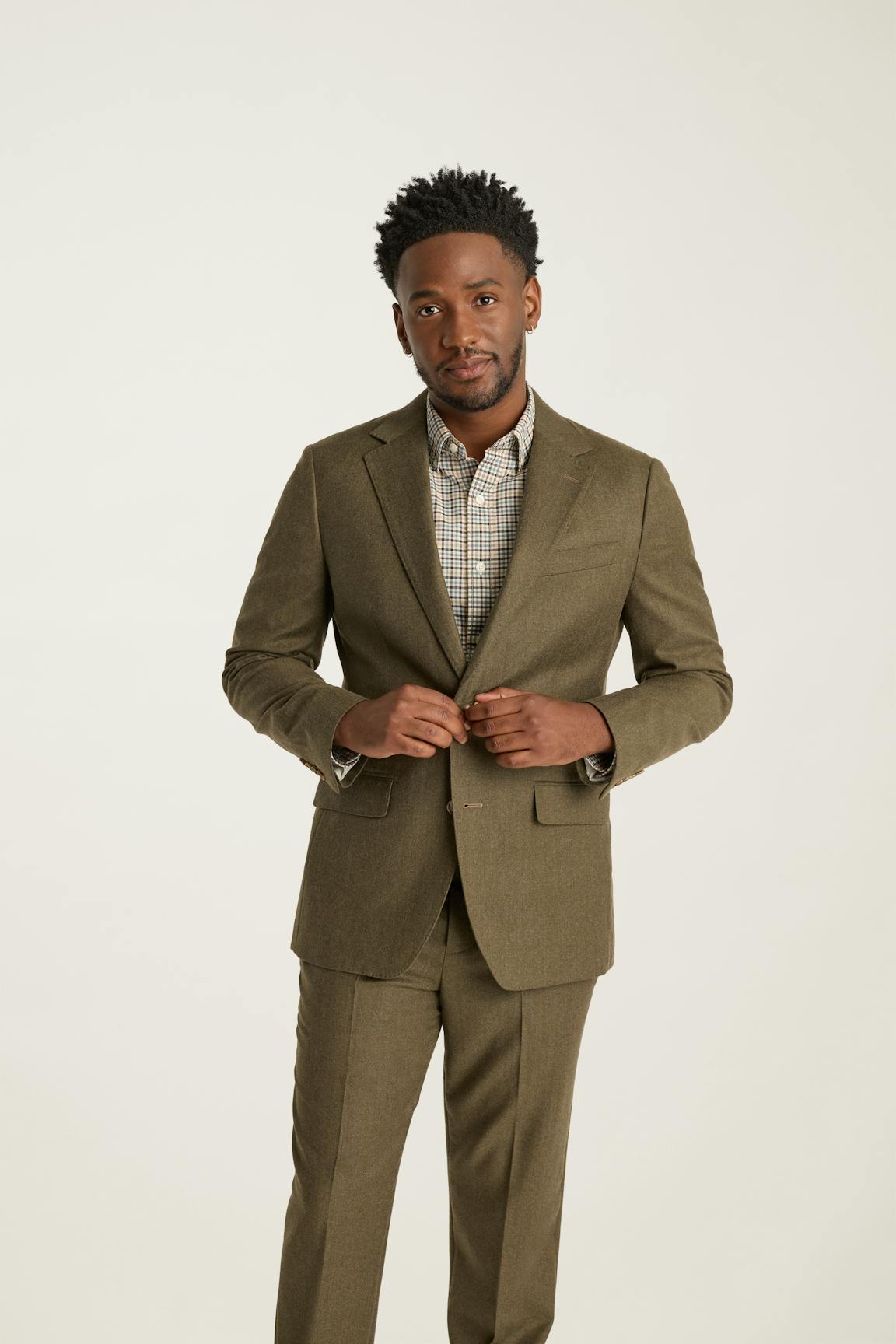 Jetsetter Italian Brushed Wool Blazer