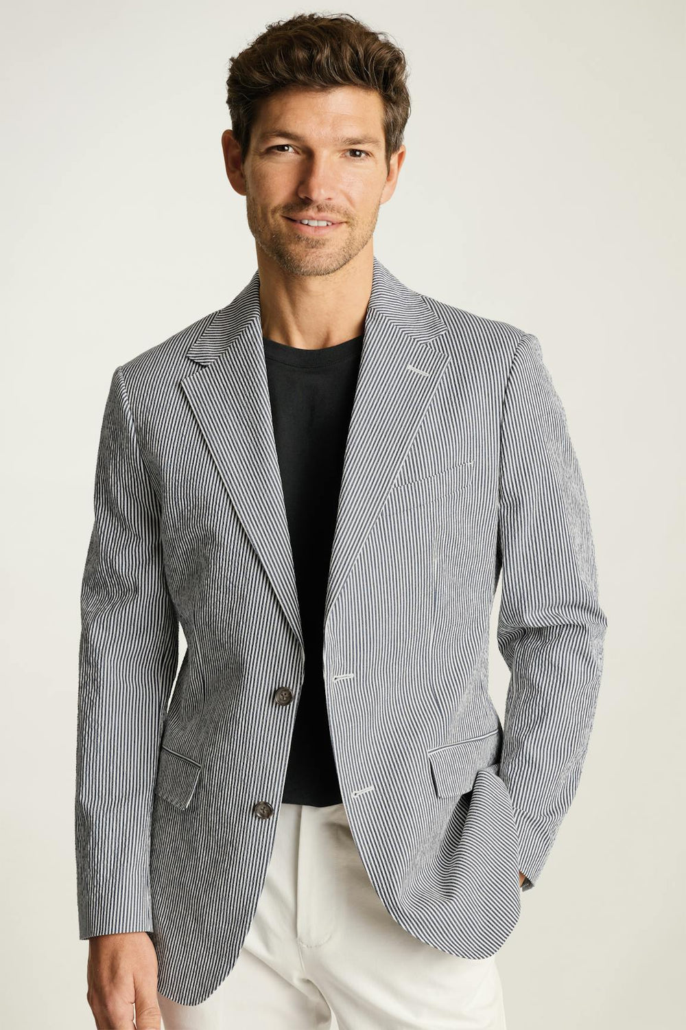 Jetsetter Italian Seersucker Blazer
