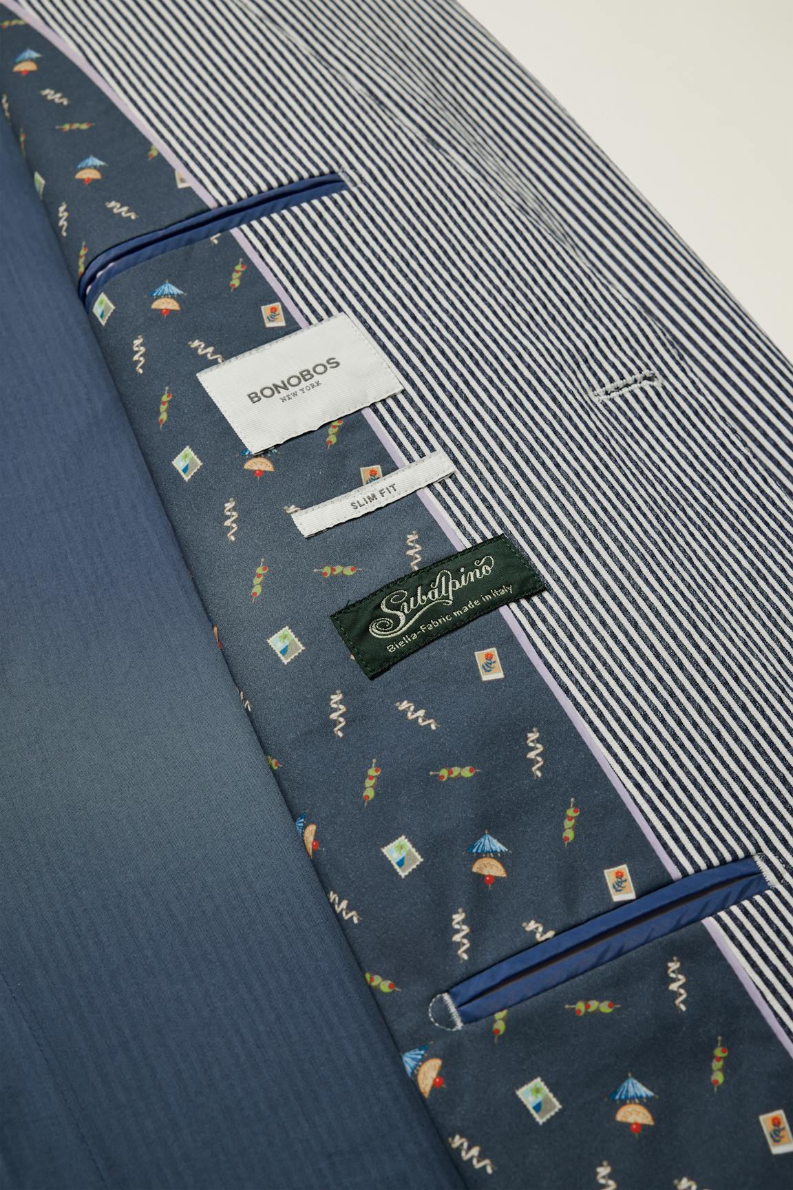 Jetsetter Italian Seersucker Blazer