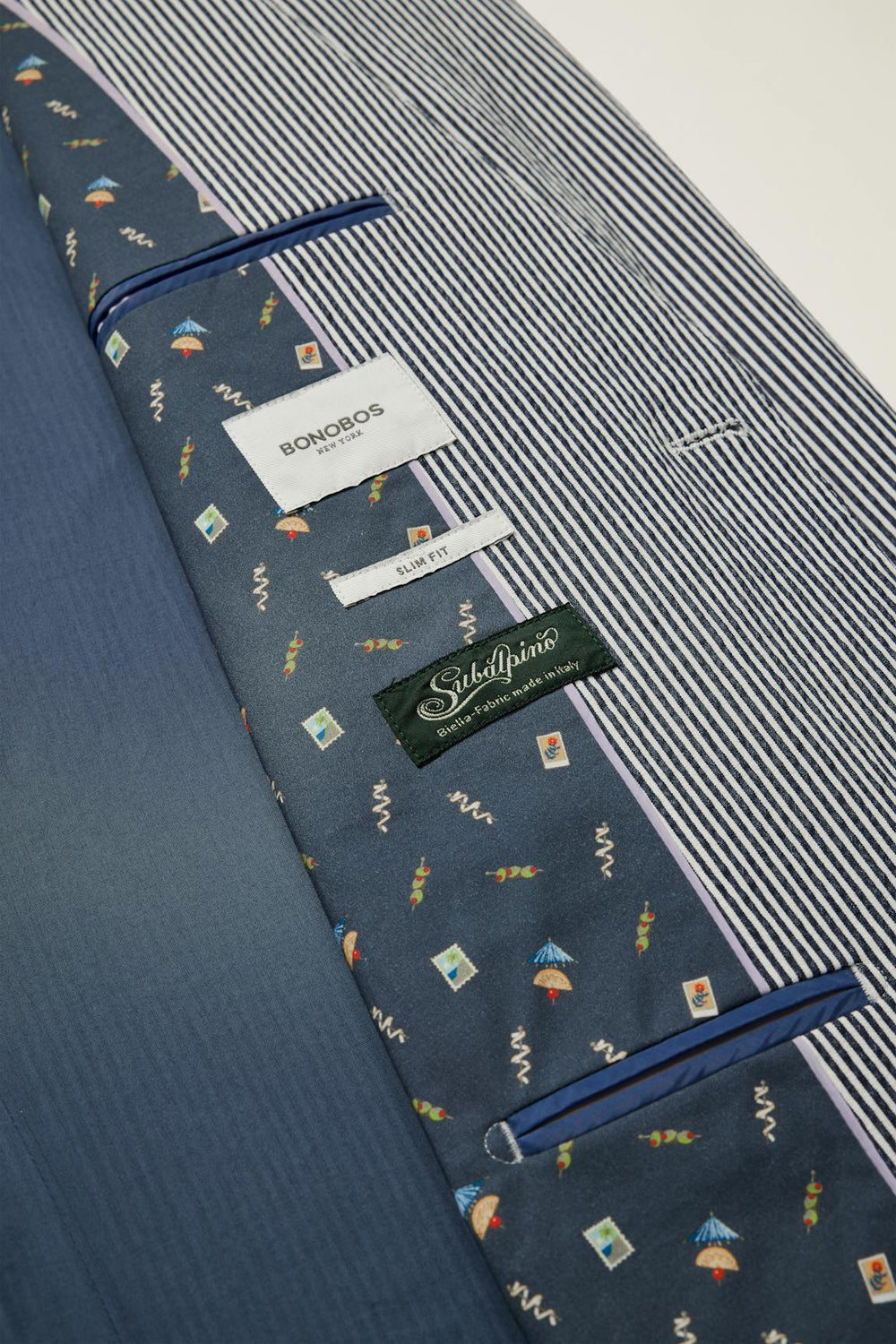 Jetsetter Italian Seersucker Blazer