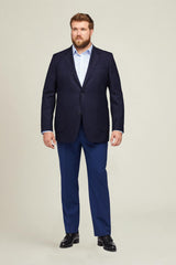Unconstructed Italian Wool Blazer Extended Sizes
