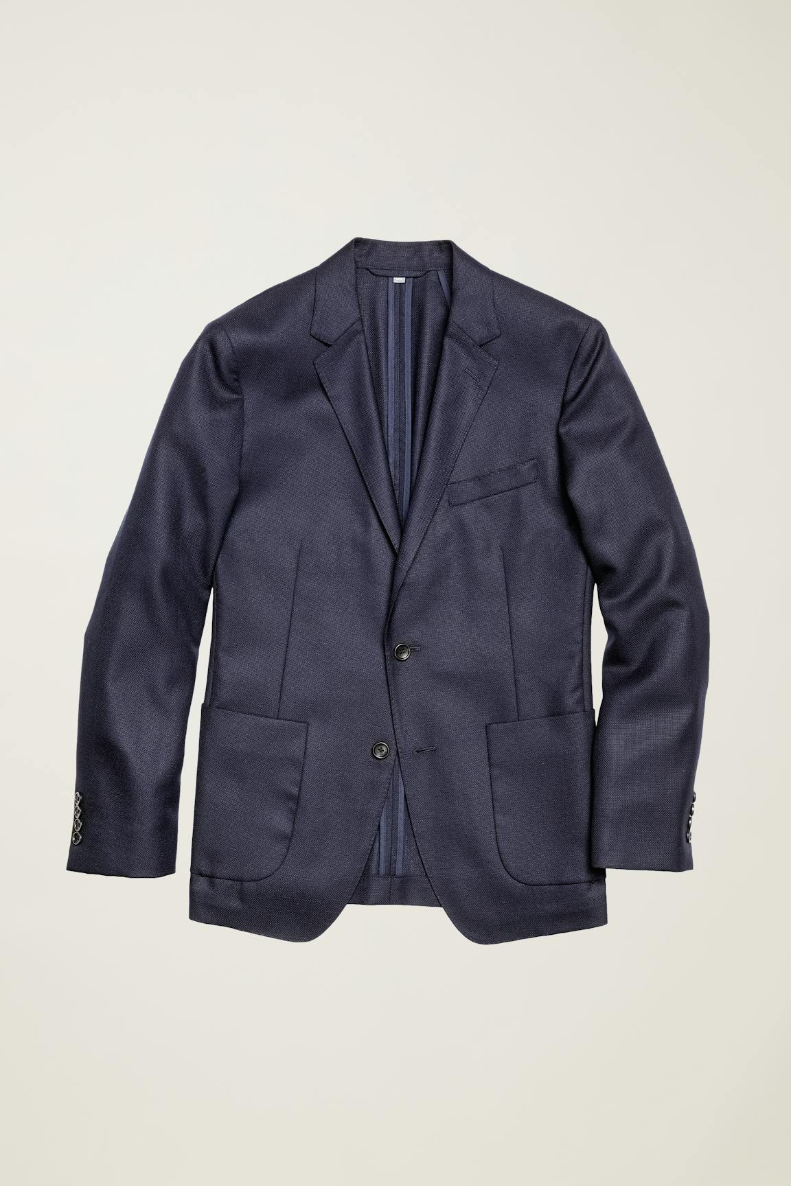 Unconstructed Italian Wool Blazer Extended Sizes