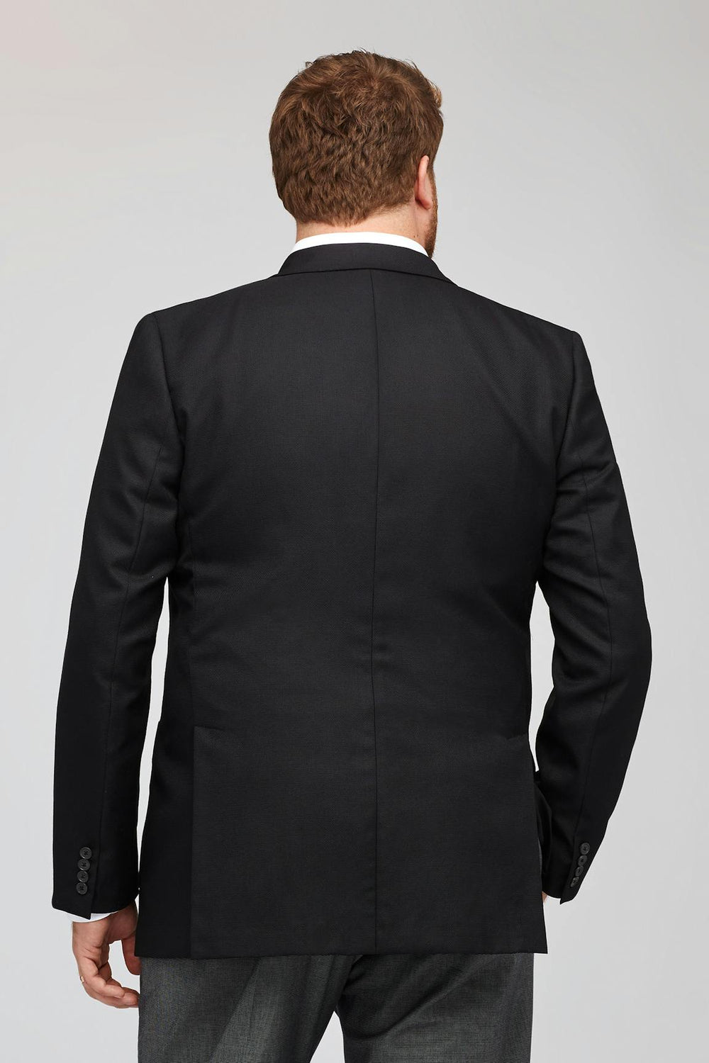 Unconstructed Italian Wool Blazer Extended Sizes