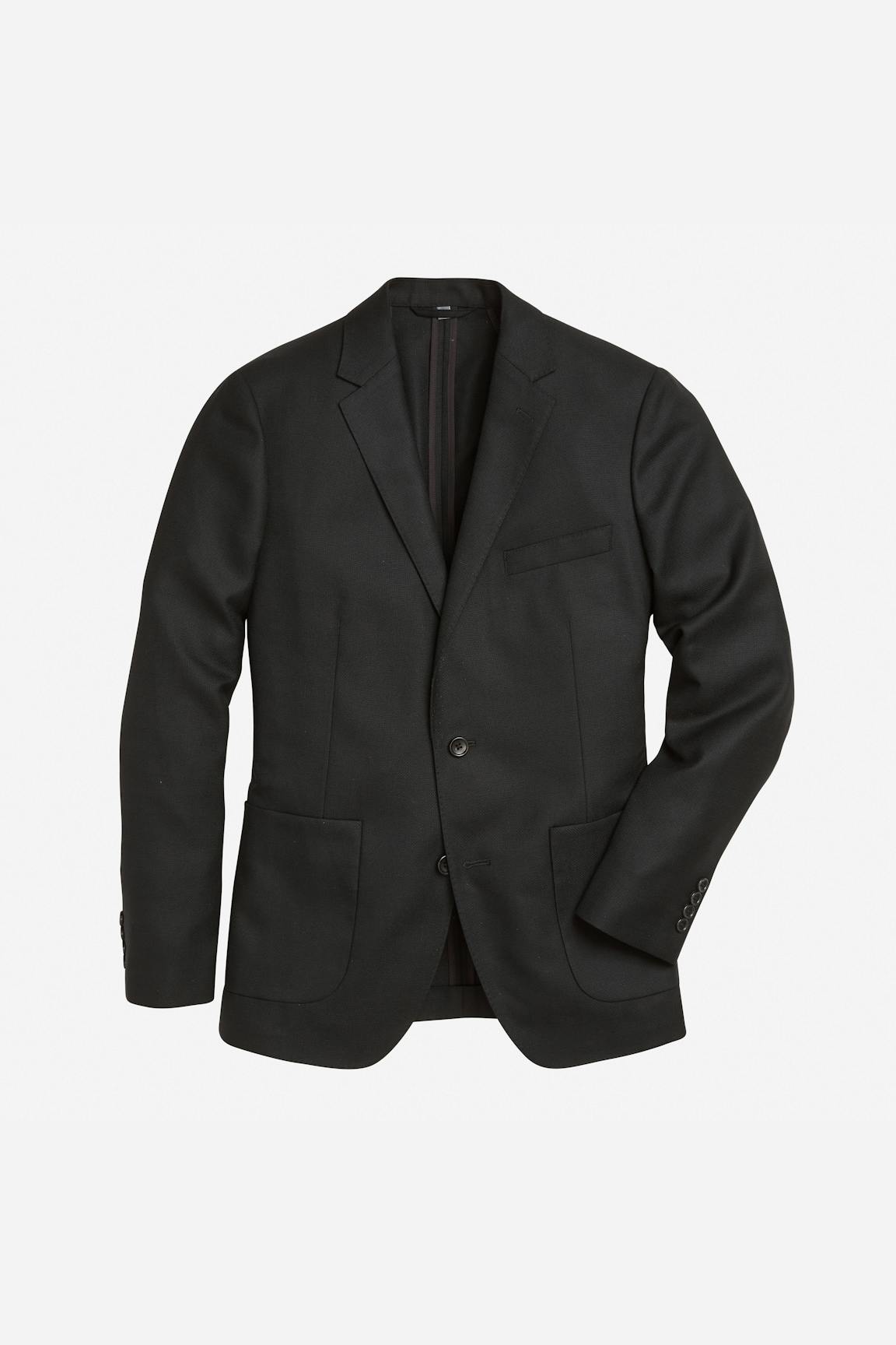 Unconstructed Italian Wool Blazer Extended Sizes