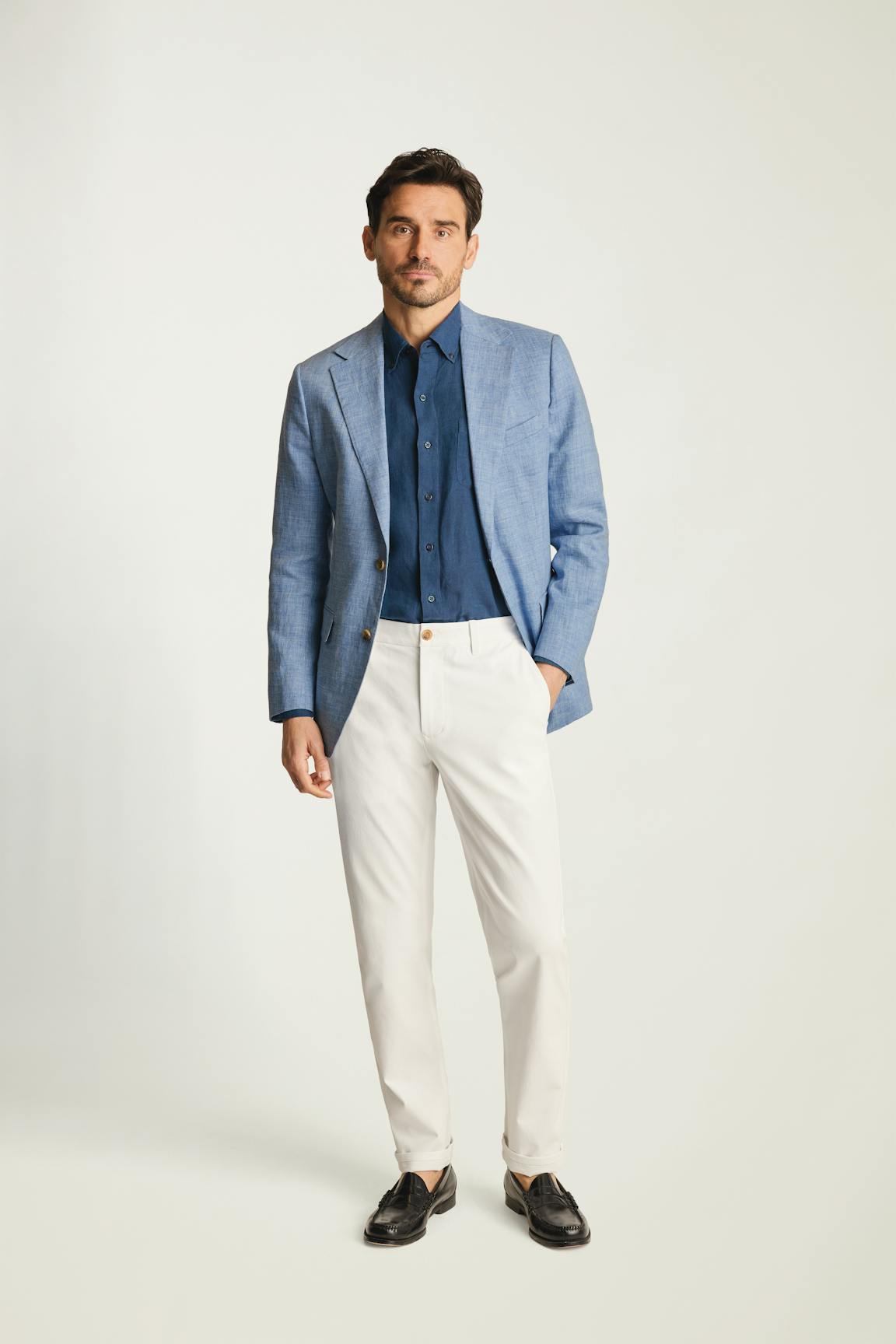 Jetsetter Italian Linen Blazer