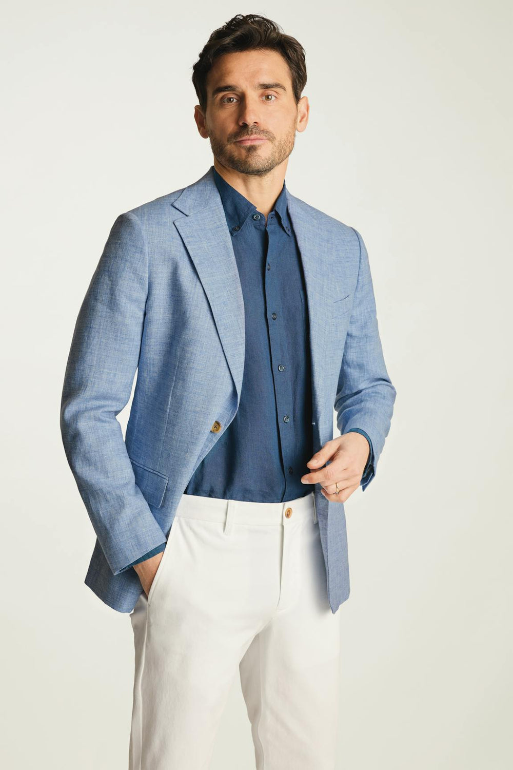 Jetsetter Italian Linen Blazer