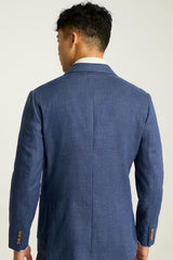 Jetsetter Italian Linen Double Breasted Blazer