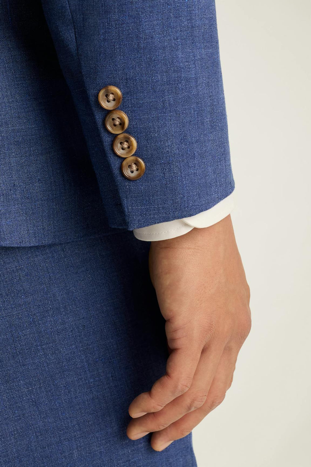 Jetsetter Italian Linen Double Breasted Blazer