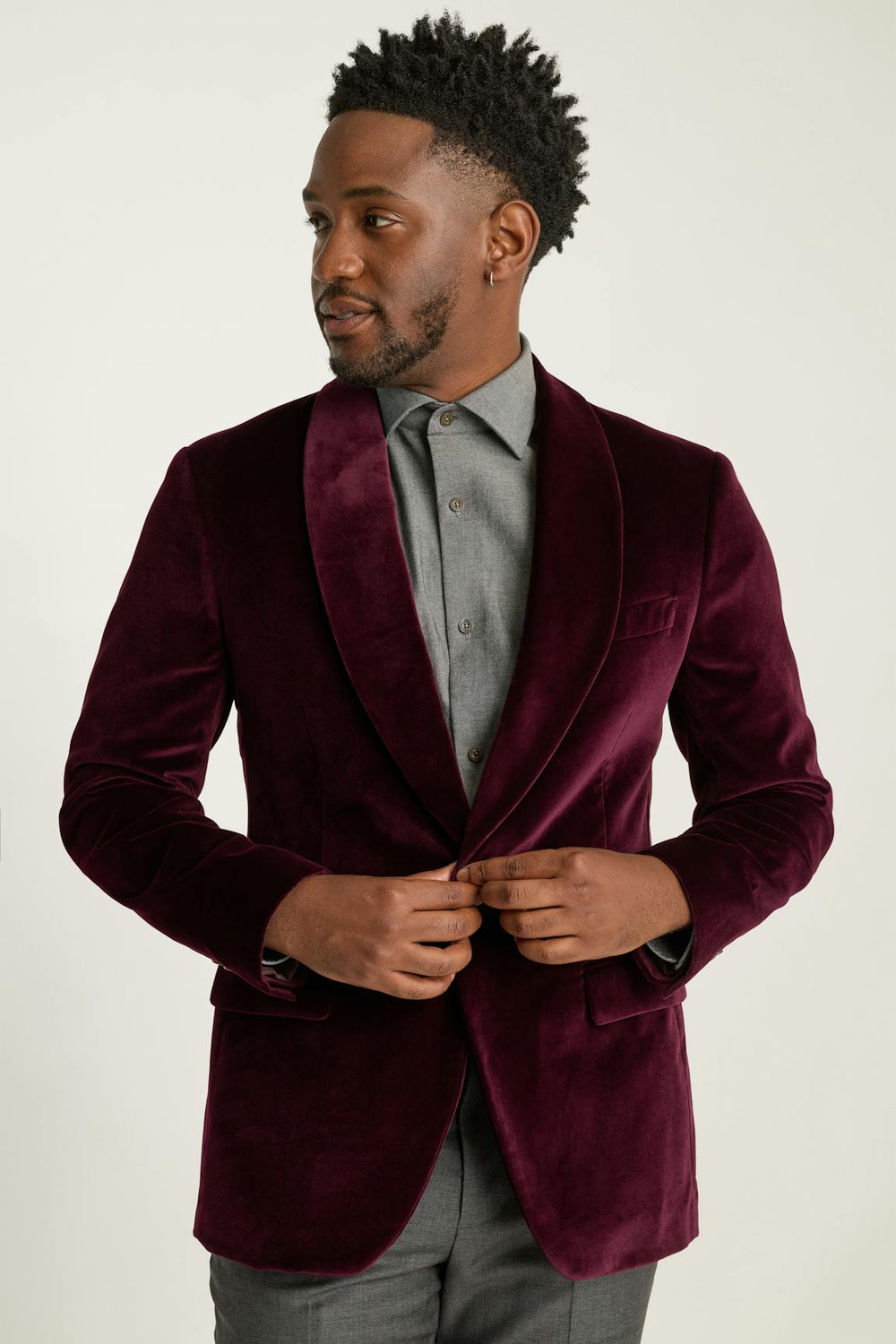 Jetsetter Italian Velvet Blazer
