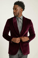 Jetsetter Italian Velvet Blazer