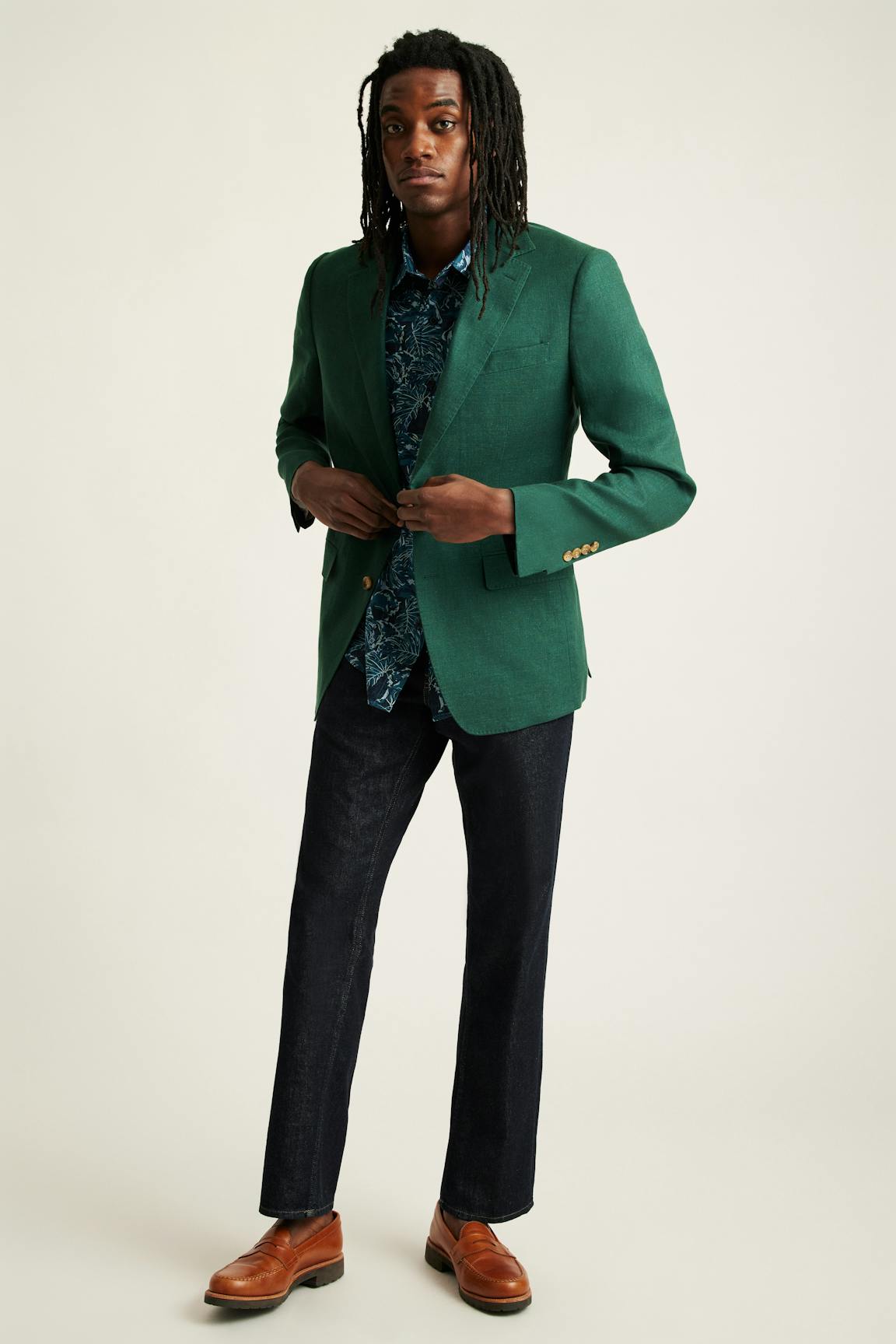 Jetsetter Italian Linen Blazer