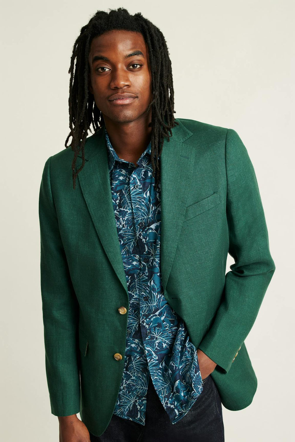 Jetsetter Italian Linen Blazer