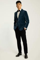 Jetsetter Italian Velvet Blazer