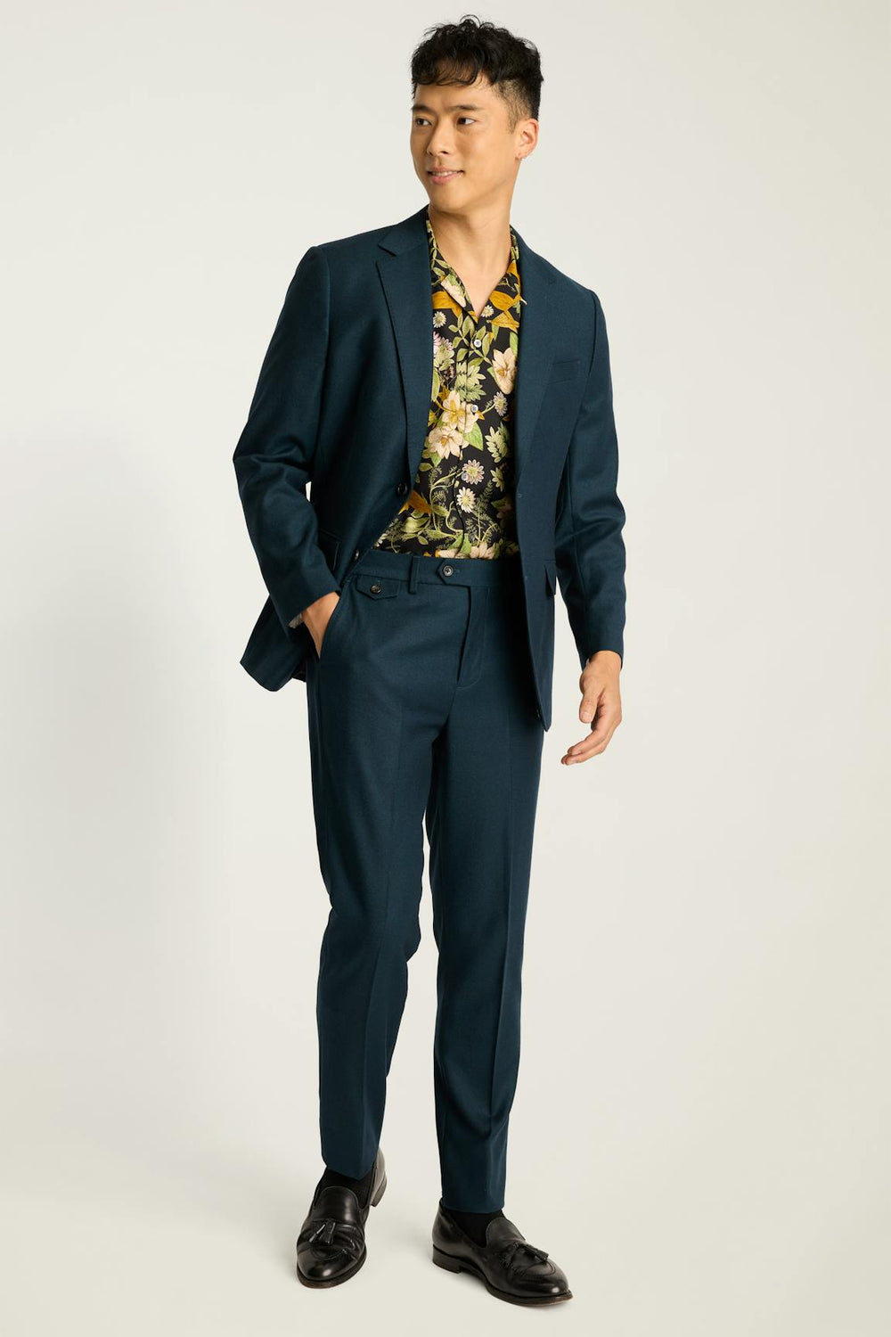 Jetsetter Italian Brushed Wool Blazer