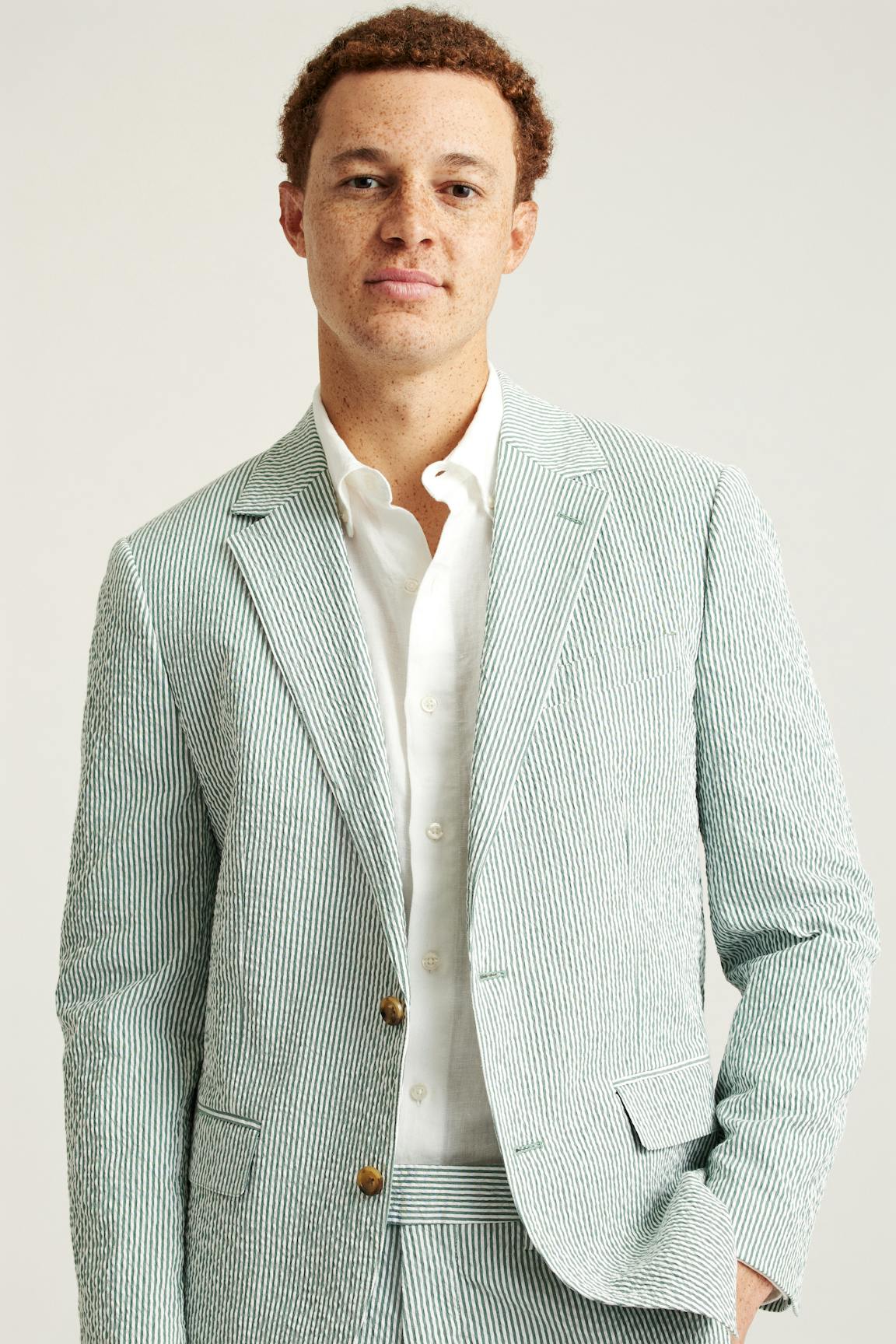 Jetsetter Italian Seersucker Blazer