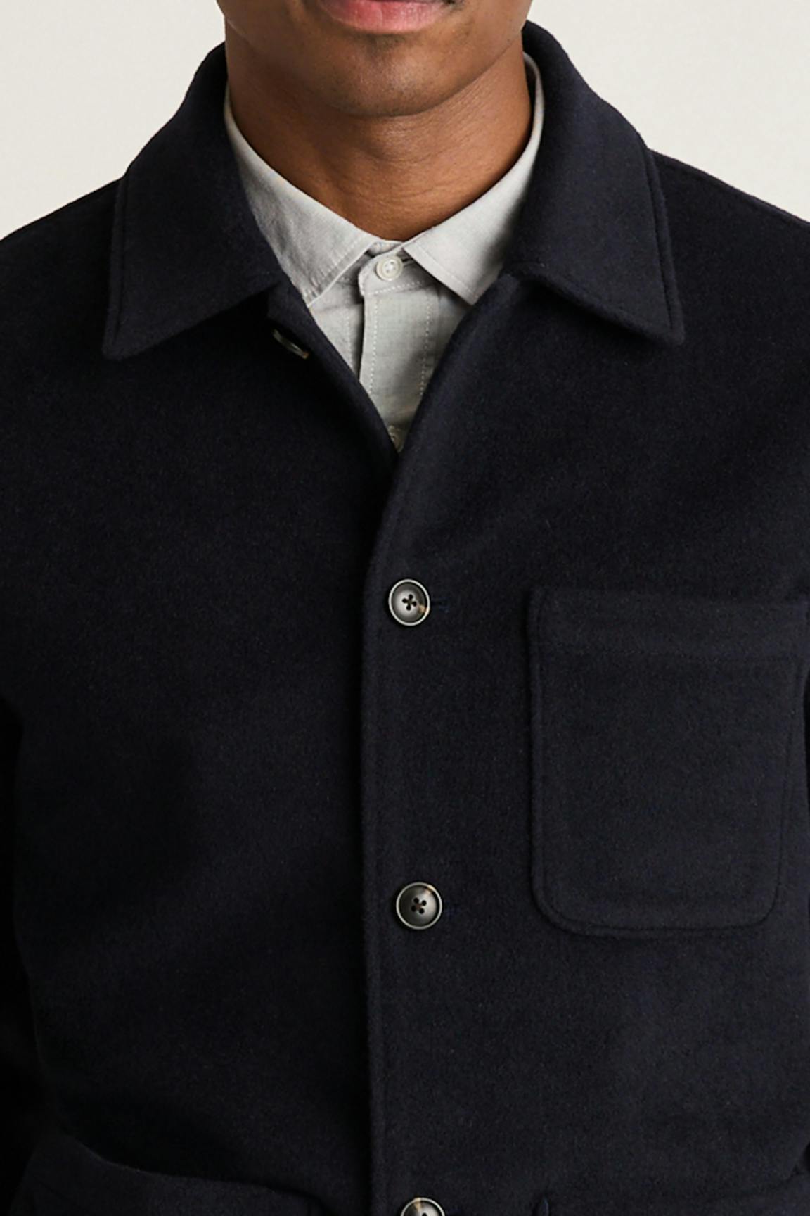 Wool Cashmere Chore Jacket
