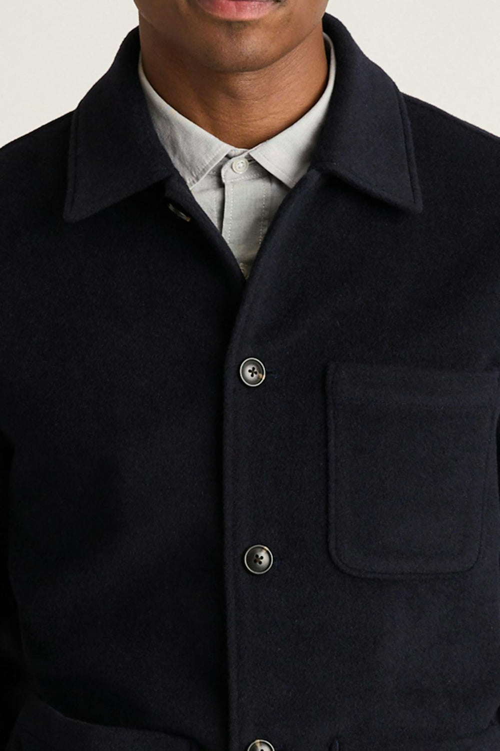 Wool Cashmere Chore Jacket