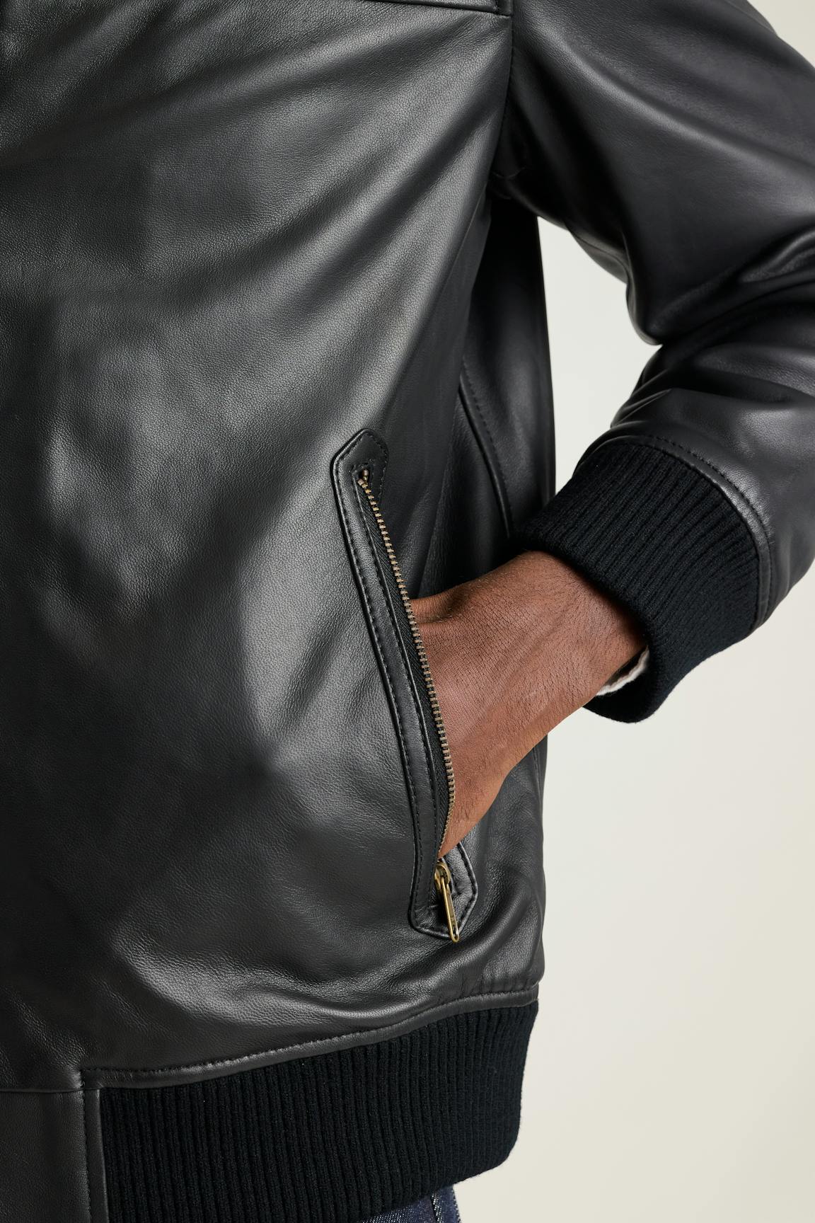The Bowery Leather Bomber