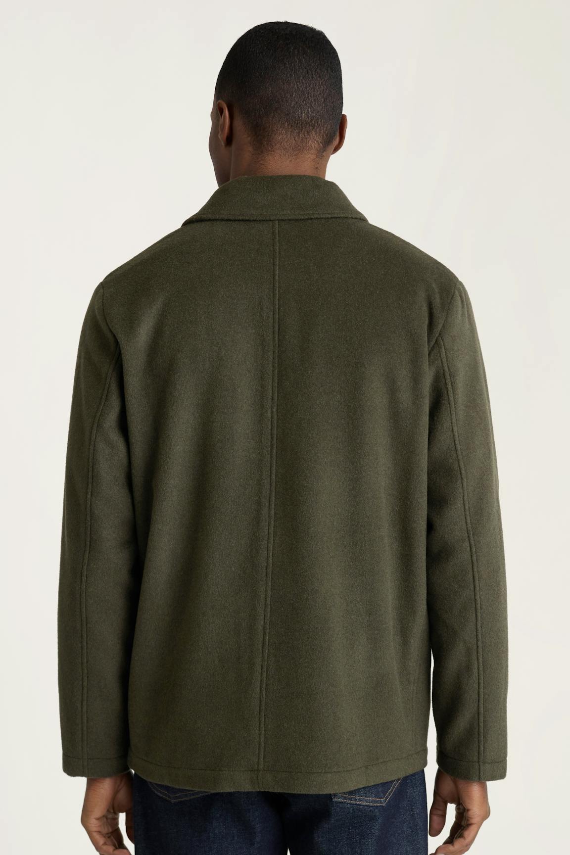 Wool Cashmere Chore Jacket