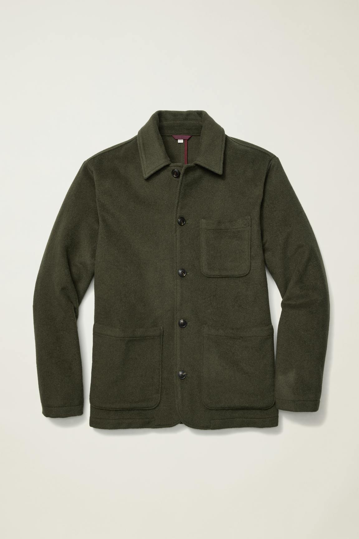 Wool Cashmere Chore Jacket