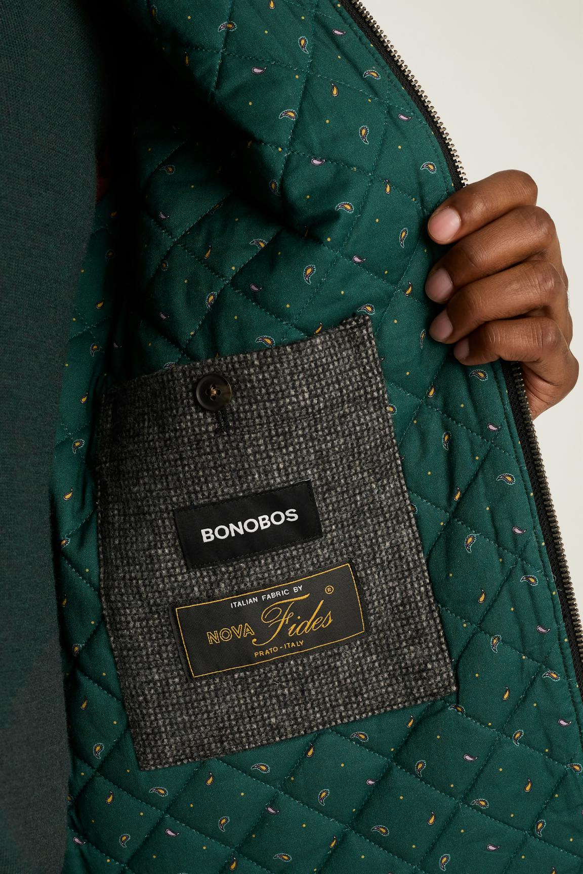 The Italian Wool Harrington Jacket